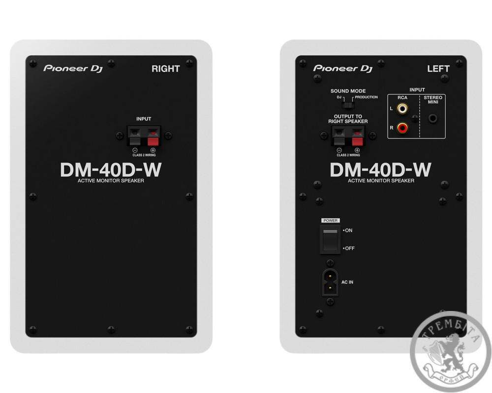 Студійні монітори Pioneer DJ DM-40D-W