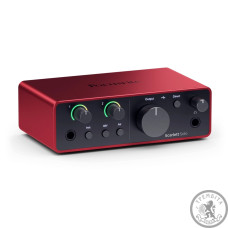 Аудиоинтерфейс FOCUSRITE Scarlett Solo NEW Аудиоинтерфейс FOCUSRITE Scarlett Solo NEW