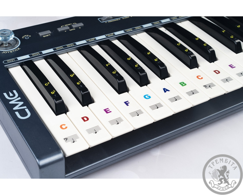Наклейки для клавішних Guitto GFM-02 Piano Keyboard Stickers
