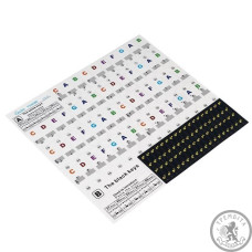 Наклейки для клавішних Guitto GFM-02 Piano Keyboard Stickers