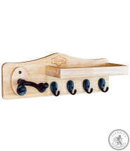 Багатофункціональне гітарне кріплення на стіну Guitto GGS-09 (з полицею та вішаками)