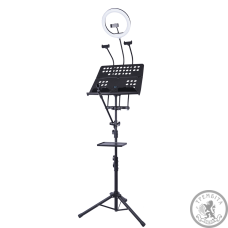Пюпітр/стійка для мікрофона зі світлом Guitto GMS-01 (з чохлом)