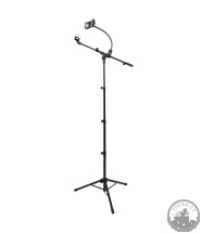 Стійка для мікрофона з тримачем для телефона Guitto GMS-04 (з чохлом)