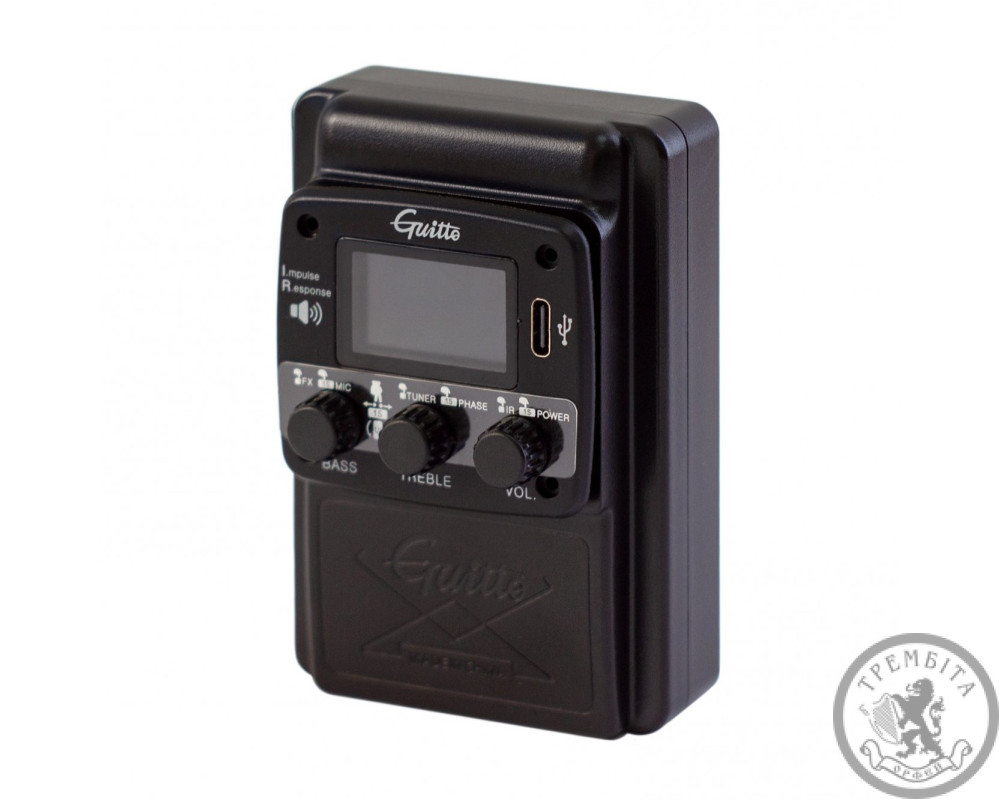 Трансакустичний звукознімач для гітари Guitto GGP-04