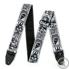 Ремінь гітарний DUNLOP ILD04 ILOVEDUST SKULLS STRAP Ремінь гітарний DUNLOP ILD04 ILOVEDUST SKULLS STRAP