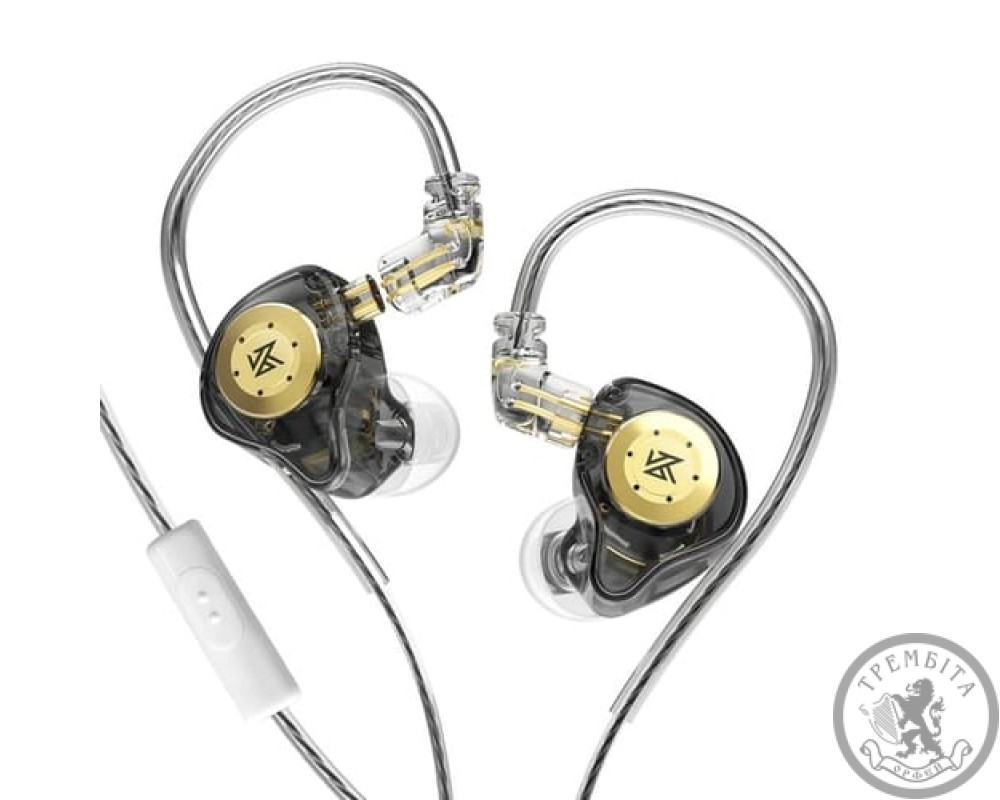Навушники KZ Audio EDX PRO BLACK MIC