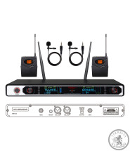 Радіосистема з двома петличними мікрофонами MARKUS MC 2008 Label