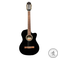 Електроакустична класична гітара STAGG SCL60 TCE-BLK