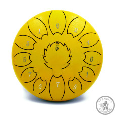 Глюкофон (Steel Tongue Drum) FZONE STD10I13N Gold