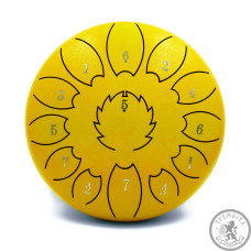Глюкофон (Steel Tongue Drum) FZONE STD10I13N Gold