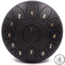 Глюкофон FZONE STD8I11N BLACK STEEL TONGUE DRUM