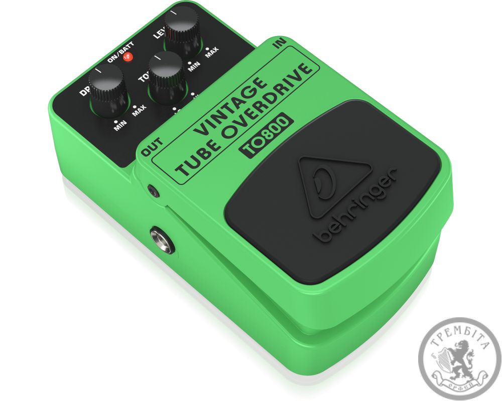 Гітарна педаль Behringer TO800 Vintage Tube Overdrive
