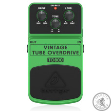 Гітарна педаль Behringer TO800 Vintage Tube Overdrive