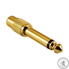 Перехідник тюльпан "мама" (RCA) - моно джек "тато" (1/4" Phone Jack) SOUNDKING CC302