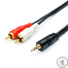 Аудіо Кабель 3.5 джек-штекер - 2RCA Аудіо Кабель 3.5 джек-штекер - 2RCA