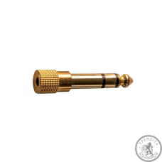 Перехідник GEWA Jack 3,5 Stereo / Jack 6,3 Stereo (Gold) Перехідник GEWA Jack 3,5 Stereo / Jack 6,3 Stereo (Gold)