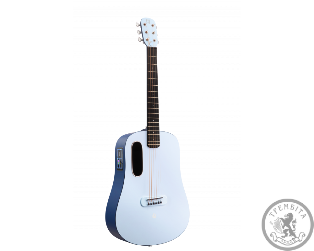 Трансакустическая гитара Blue Lava (Ice Blue) — купить в