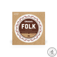 Струны классической гитары D'ADDARIO EJ33 FOLK NYLON 80/20 Bronze Ball End Струны классической гитары D'ADDARIO EJ33 FOLK NYLON 80/20 Bronze Ball End