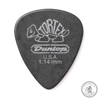 Набор медиаторов DUNLOP TORTEX PITCH BLACK STANDARD PICK 1.14MM