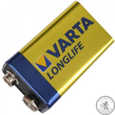 Батарейка щелочная, Alkaline Крона Longlife Varta 9V Батарейка щелочная, Alkaline Крона Longlife Varta 9V