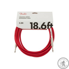 Инструментальный кабель FENDER CABLE ORIGINAL SERIES 18.6’ FRD Инструментальный кабель FENDER CABLE ORIGINAL SERIES 18.6’ FRD