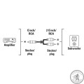 Аудіо Кабель Hama H-44113 RCA-2RCA