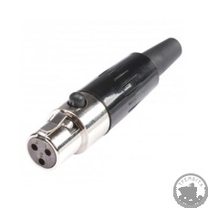 Разъем HICON HI-XMCF3 mini-xlr Разъем HICON HI-XMCF3 mini-xlr