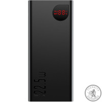 Павербанк Baseus Adaman Metal 20000mAh/QC/PD/22.5W Black (PPAD000101)
