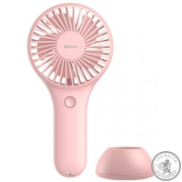 Вентилятор портативный Baseus Bingo Hand & Desktop Fan Pink