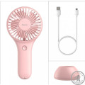 Вентилятор портативный Baseus Bingo Hand & Desktop Fan Pink