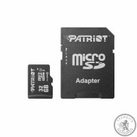 Карта памяти MicroSDHC 32GB UHS-I Class 10 Patriot LX + SD-adapter