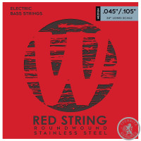 Струны для Бас-гитары WARWICK 42200 RED Stainless Steel Medium 4-String (45-105)