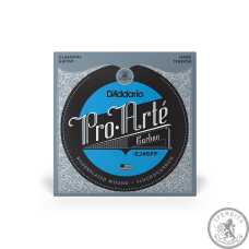 Струны для классической гитары D’ADDARIO EJ46FF PRO-ARTE CARBON HARD TENSION Струны для классической гитары D’ADDARIO EJ46FF PRO-ARTE CARBON HARD TENSION