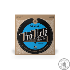 Струны для Классической гитары D’ADDARIO EJ50 PRO ARTE BLACK NYLON HARD TENSION Струны для Классической гитары D’ADDARIO EJ50 PRO ARTE BLACK NYLON HARD TENSION