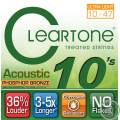 Струни для акустичної гітари CLEARTONE 7410 ACOUSTIC PHOSPHOR BRONZE EXTRA LIGHT (10-47)