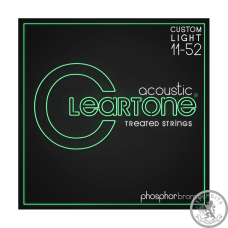 Струни для акустичної гітари CLEARTONE 7411 ACOUSTIC PHOSPHOR BRONZE CUSTOM LIGHT (11-52)
