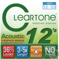 Струни для акустичної гітари CLEARTONE 7412 ACOUSTIC PHOSPHOR BRONZE LIGHT (12-53)