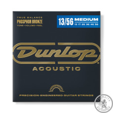 Струны для акустической гитары (13-56) Dunlop DAP1356 фосфорная бронза