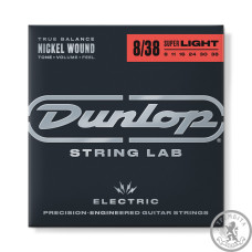 Струны для электрогитары (08-38) Dunlop DEN0838 Nickel Plated Steel
