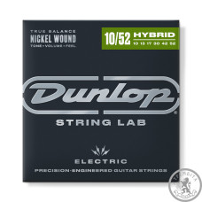 Струны для электрогитары (10-52) Dunlop DEN1052 Nickel Plated Steel