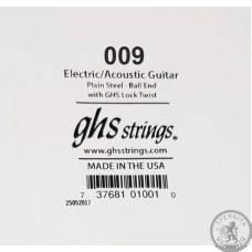 Струна для электрогитары GHS STRINGS 009 SINGLE PLAIN BALLEND Струна для электрогитары GHS STRINGS 009 SINGLE PLAIN BALLEND
