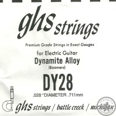 Струна для электрогитары GHS DY28 DYNAMITE ALLOY Струна для электрогитары GHS DY28 DYNAMITE ALLOY