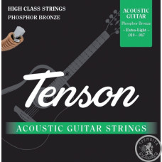 Струны для акустической гитары Tenson Phosphor Bronze, 10-47 Струны для акустической гитары Tenson Phosphor Bronze, 10-47