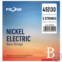 Струны для 5стр. бас гитары FZONE BS1015 ELECTRIC BASS STRINGS (45-130)
