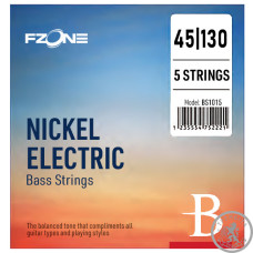 Струны для 5стр. бас гитары FZONE BS1015 ELECTRIC BASS STRINGS (45-130) Струны для 5стр. бас гитары FZONE BS1015 ELECTRIC BASS STRINGS (45-130)