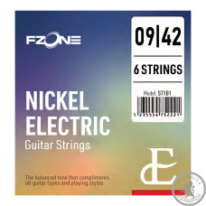 Струны для электрогитары FZONE ST101 ELECTRIC NICKEL (09-42) Струны для электрогитары FZONE ST101 ELECTRIC NICKEL (09-42)