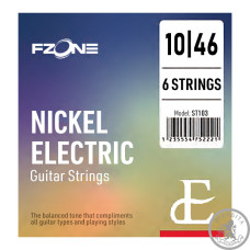 Струны для электрогитары FZONE ST103 ELECTRIC NICKEL (10-46) Струны для электрогитары FZONE ST103 ELECTRIC NICKEL (10-46)