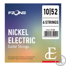 Струны для электрогитары FZONE ST105 ELECTRIC NICKEL (10-52) Струны для электрогитары FZONE ST105 ELECTRIC NICKEL (10-52)