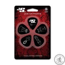 Набор Медиаторов PLANET WAVES PW1CBK6-10JS JOE SATRIANI HEAVY Набор Медиаторов PLANET WAVES PW1CBK6-10JS JOE SATRIANI HEAVY