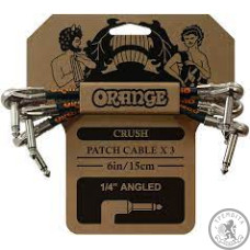 Кабель патч Orange Crush Series CA038 (Jack/Jack, 6", 3шт) Кабель патч Orange Crush Series CA038 (Jack/Jack, 6", 3шт)